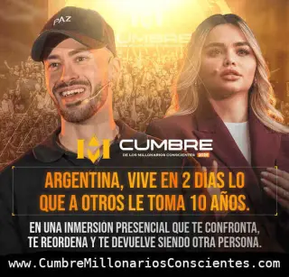 Venite a la Cumbre Millonarios Conscientes 2026 Argentina