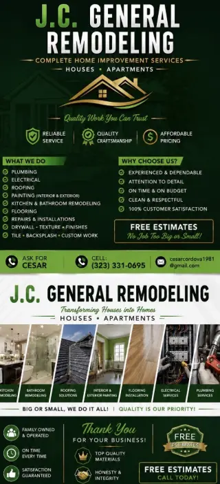 Servicios de Remodelación y Construcción