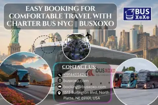 Easy Booking For Comfortable Travel With Charter Bus NYC || Busxoxo