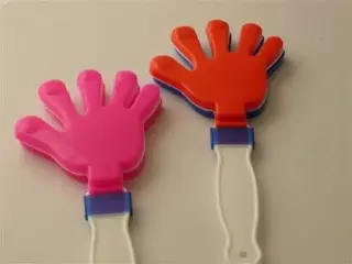 MANITAS APLAUDIDORAS DE PLASTI