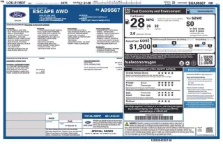 Ford Escape 2025 AWD ST-Line 4dr SUV