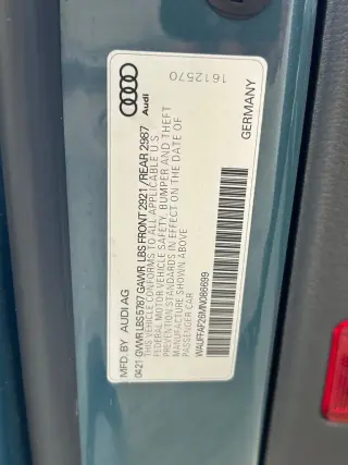 Audi S6 2021 AWD 2.9T quattro Prestige 4dr Sedan