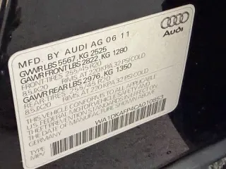 2012 Audi Q5 3.2 quattro Premium Plus