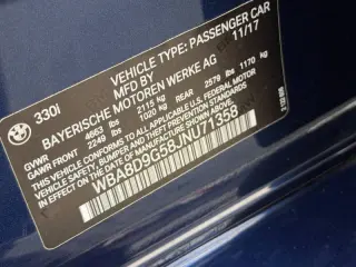 2018 BMW 3 Series 330i xDrive