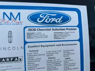 Chevrolet Suburban 2020 4x4 Premier 4dr SUV