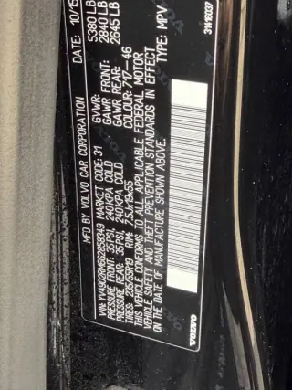 2016 Volvo XC60 T6 Platinum