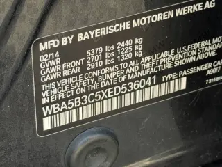 2014 BMW 5 Series 535i xDrive