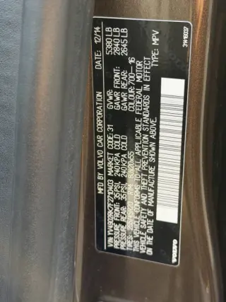 2015 Volvo XC60 T6