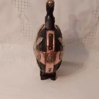 ANTIQUE RUSSIAN WOOD CANTEEN