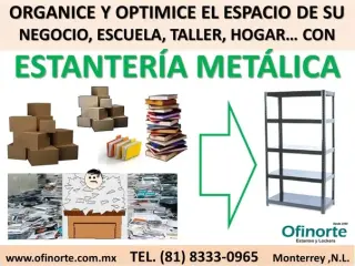 Venta Estantes de Metal Nuevos