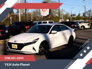 2021 Hyundai Elantra Hybrid Blue