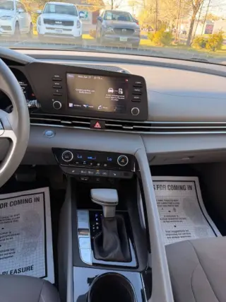 2021 Hyundai Elantra Hybrid Blue