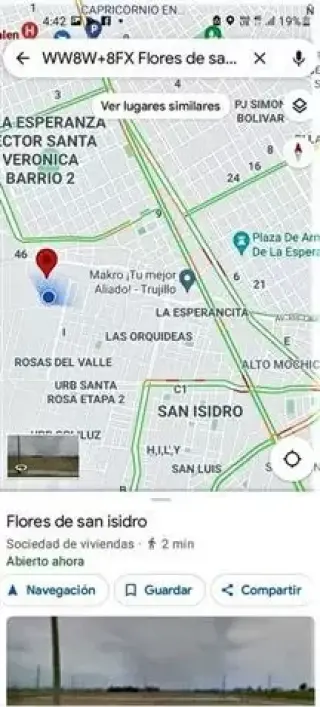 VENDO TERRENO EN SAN ISIDRO