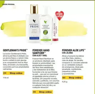 Forever Aloe Hand Sanitizer