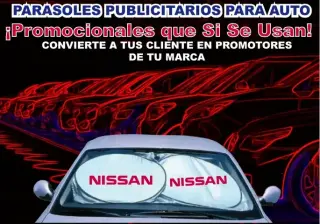PARASOLES PARA AUTO PERSONALIZ