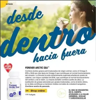 Aceites Omega 3 para ti