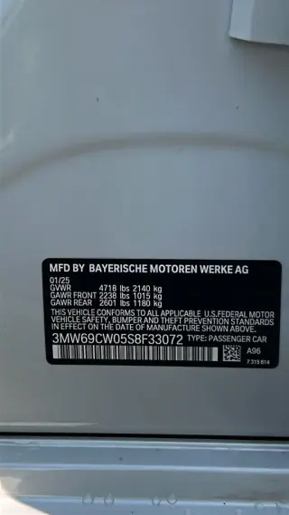 BMW 3 Series 2025 330i 4dr Sedan