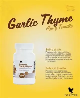 Más bienestar con Garlic-Thyme