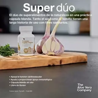 Más bienestar con Garlic-Thyme