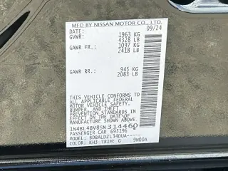 Nissan Altima 2025 2.5 S 4dr Sedan