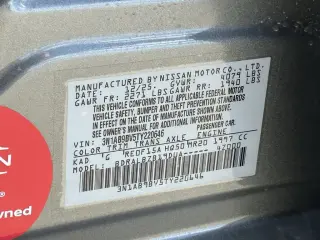 Nissan Sentra 2026 S 4dr Sedan