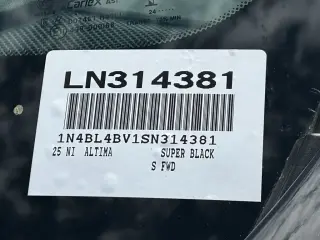 Nissan Altima 2025 2.5 S 4dr Sedan
