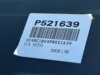 Chrysler Pacifica 2023 Touring L 4dr Mini-Van