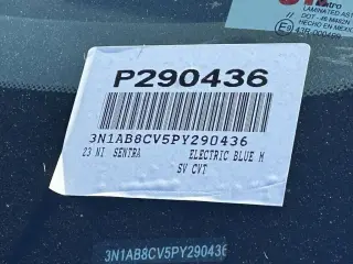 Nissan Sentra 2023 SV 4dr Sedan