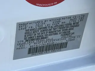 Nissan Versa 2025 SV 4dr Sedan