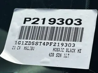 Chevrolet Malibu 2023 LT 4dr Sedan w/1LT