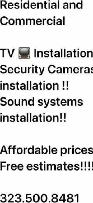 cameras tv installation