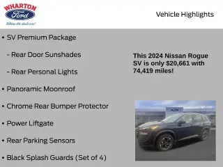 Nissan Rogue 2024 SV 4dr Crossover