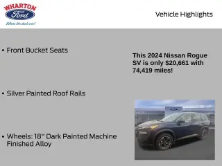 Nissan Rogue 2024 SV 4dr Crossover