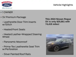 Nissan Rogue 2024 SV 4dr Crossover
