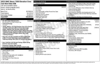 GMC Sierra 1500 2023 4x4 Elevation 4dr Crew Cab 5.8 ft. SB