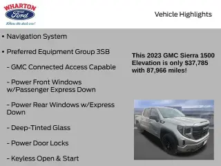 GMC Sierra 1500 2023 4x4 Elevation 4dr Crew Cab 5.8 ft. SB