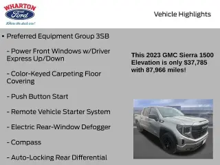 GMC Sierra 1500 2023 4x4 Elevation 4dr Crew Cab 5.8 ft. SB
