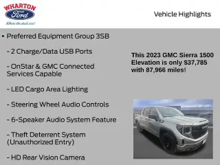 GMC Sierra 1500 2023 4x4 Elevation 4dr Crew Cab 5.8 ft. SB