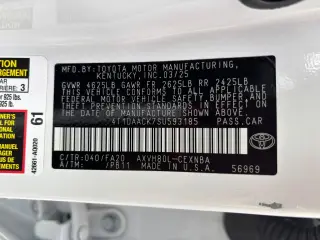 2025 Toyota Camry LE