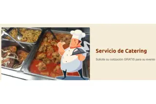 Servicio catering para fiestas