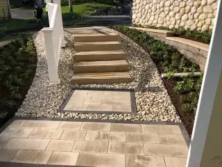Leo's Land Hard Scaping
