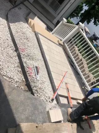 Leo's Land Hard Scaping