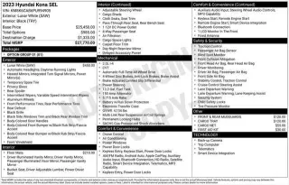Hyundai KONA 2023 AWD SEL 4dr Crossover