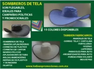 GORRAS NO SOMBREROS PERSONALIZ