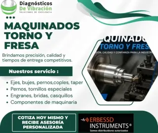 Maquinados en torno y fresa