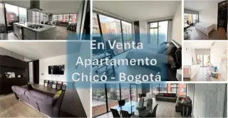 Vendo Apto 3h en Chicó-Bogotá