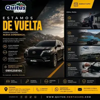 ALQUILER DE AUTOS EN QUITO