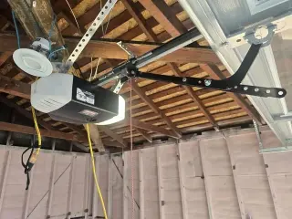 White Basic Rollup garage door