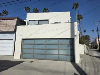 Bronze Full Glass View Garage