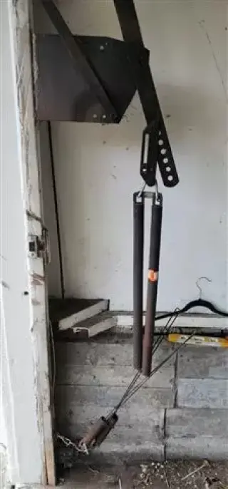 One piece garage door springs